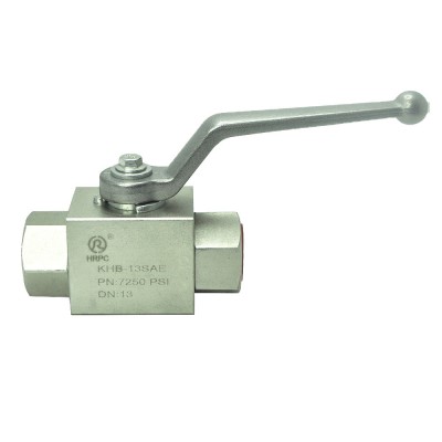 13SAE 3/4-16UNF 2 way female high pressure  ball valve