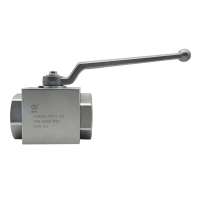 3 way high pressure npt 1 1/2 ball valve 4568 psi 315bar