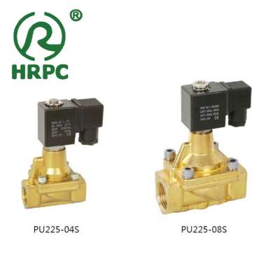 PU series brass Steam two way solenoid valve